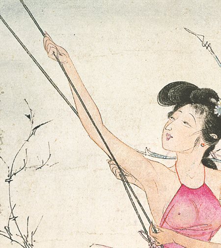 安国-胡也佛的仕女画和最知名的金瓶梅秘戏图